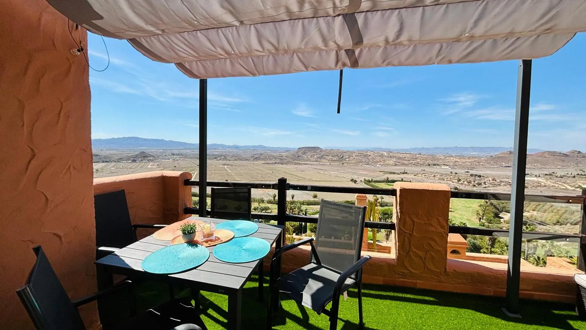 Magnificent Apartment Mar'Y'Golf With Spectacular View! High-Speed Internet, Remote Work Mojacar